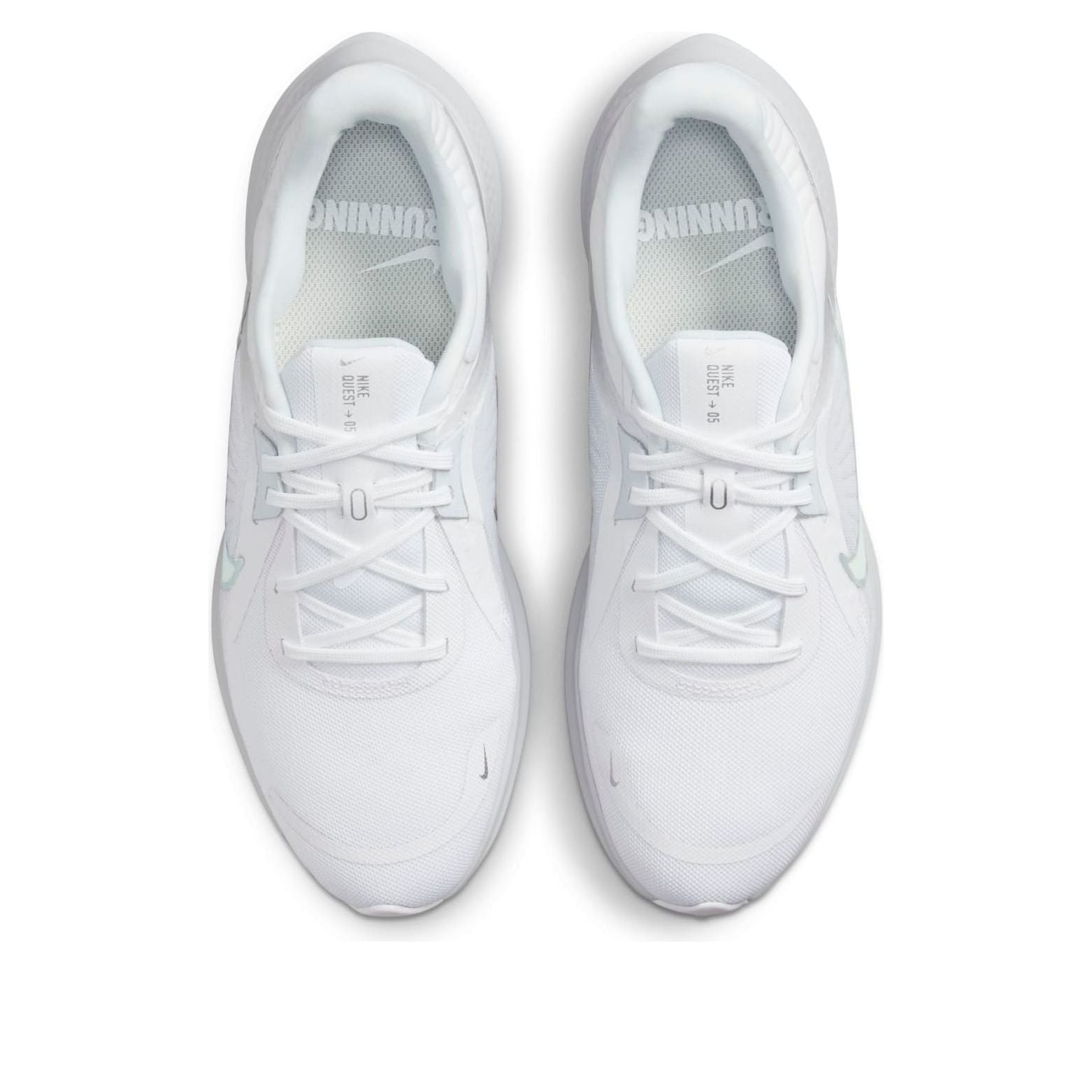 (WMNS) Nike Quest 5 'White Metallic Silver' DD9291-100 - 4