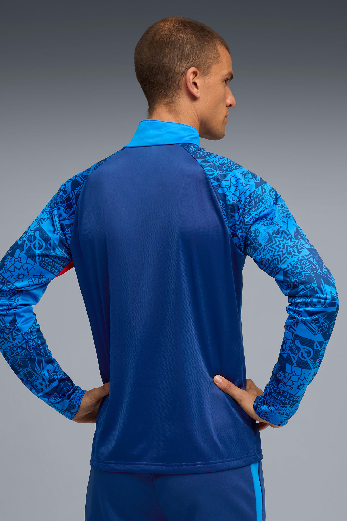 Neymar Jr. Playmaker Men's Quarter-Zip Soccer Jacket - 6