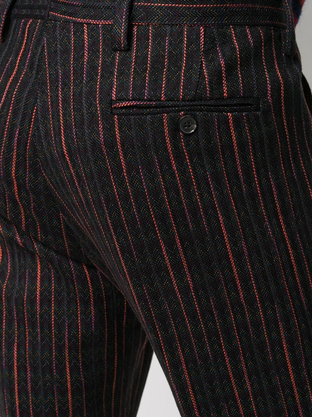 striped tailored trousers  - 5