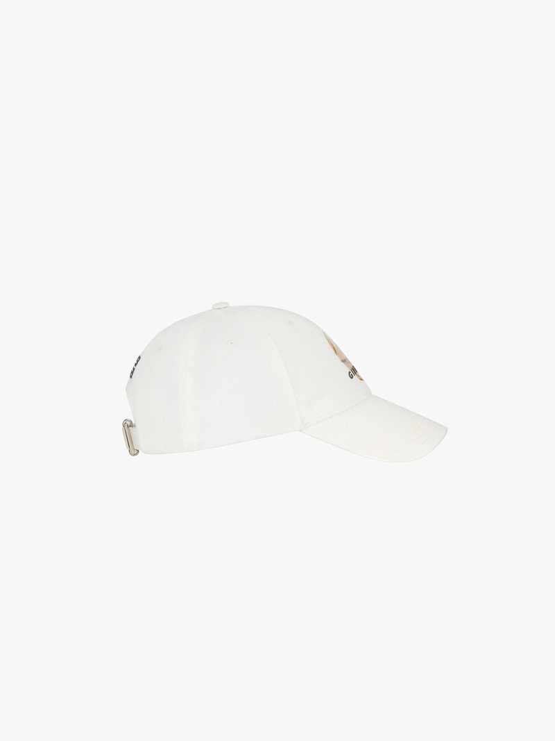 GIVENCHY 4G CAP WITH CERAMIC PRINT 3