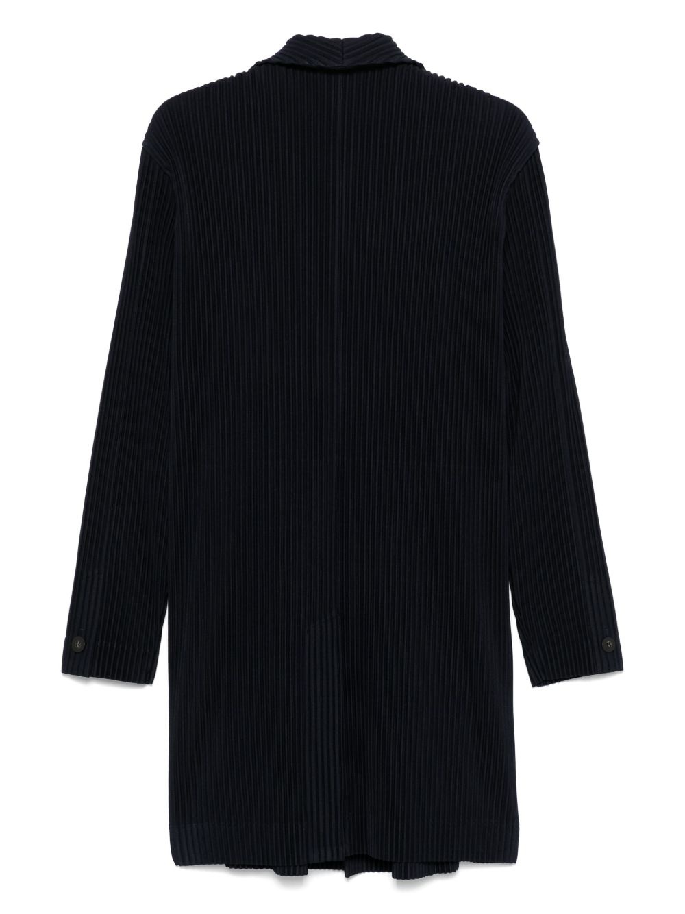 pleated coat - 2