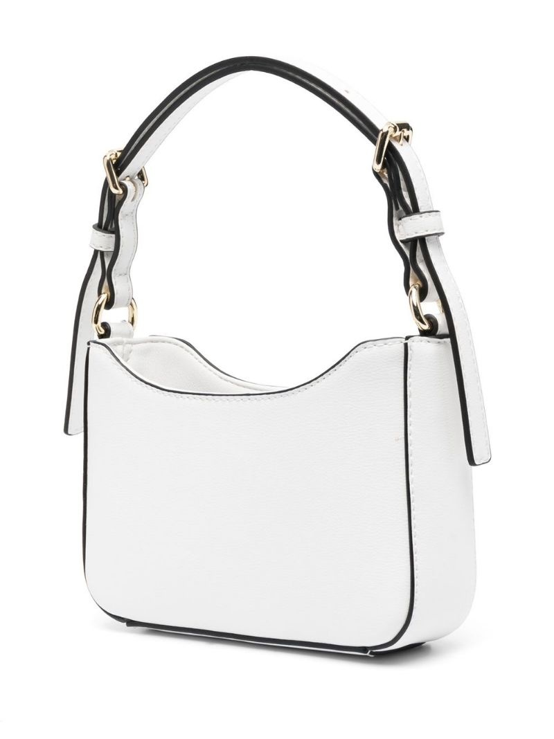 panelled 'Barocco' design shoulder bag - 4
