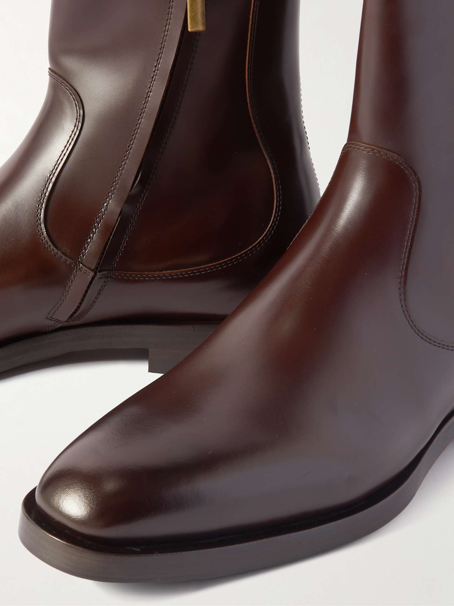 Leather Ankle Boots - 6