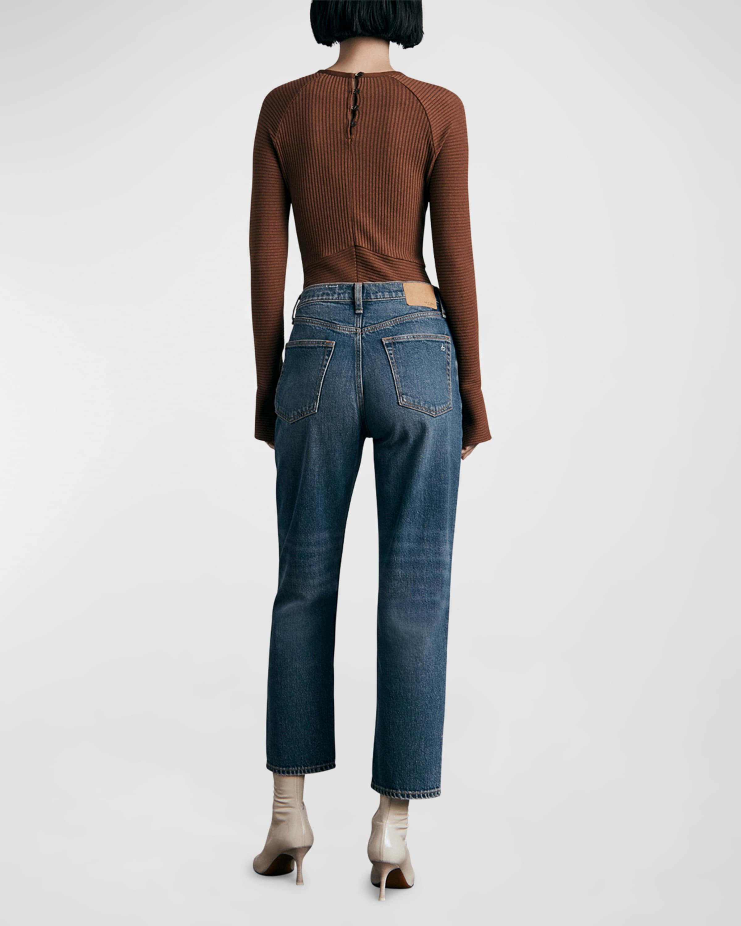 Wren Slim Straight Ankle Jeans - 3