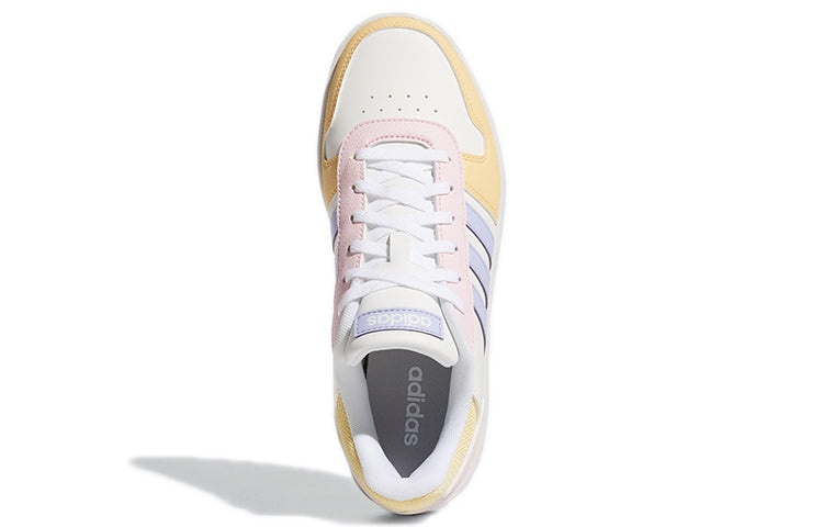 (WMNS) adidas Neo Hoops 2.0 'White Yellow Pink' GY5903 - 5