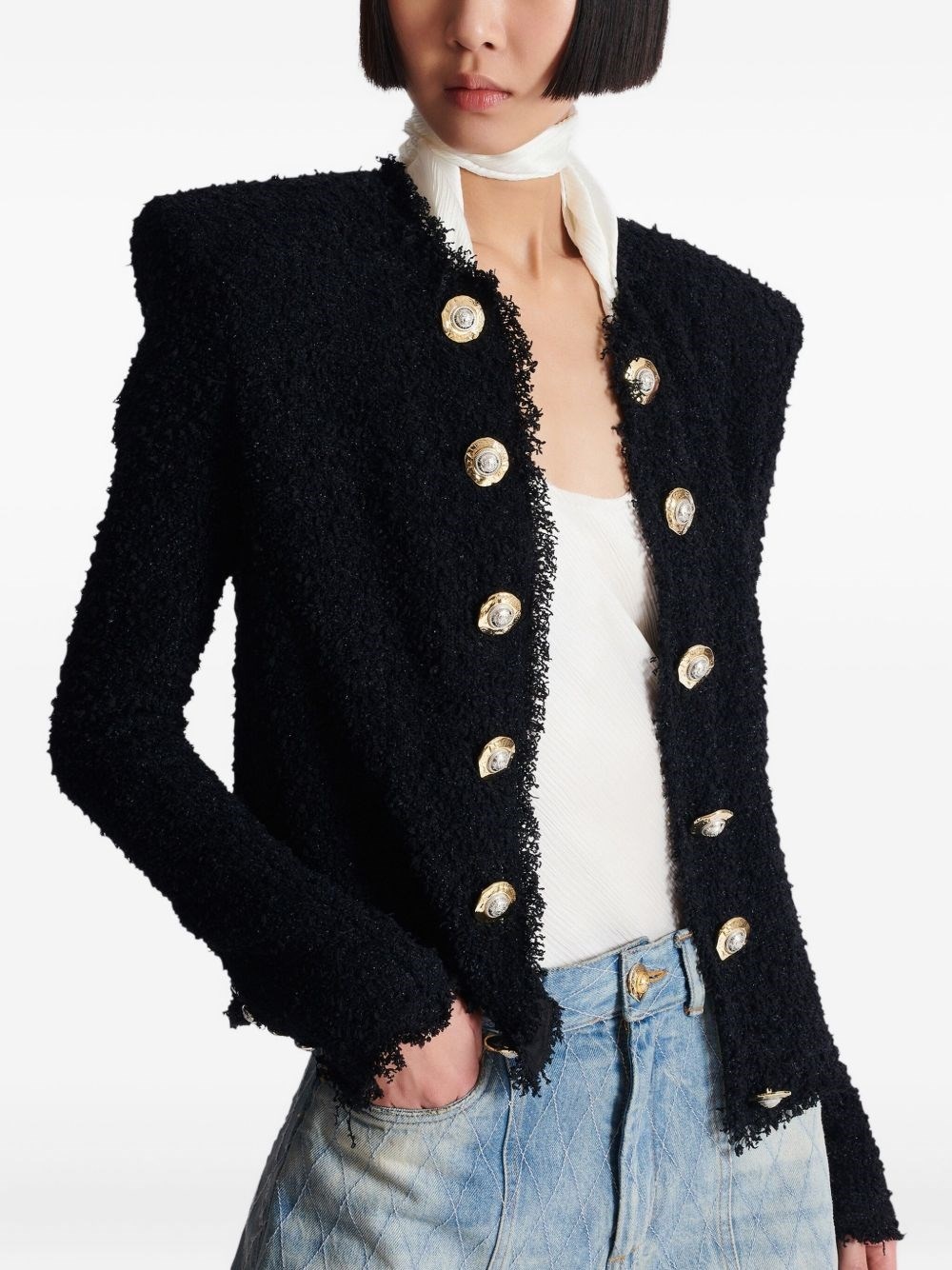Tweed short jacket - 5