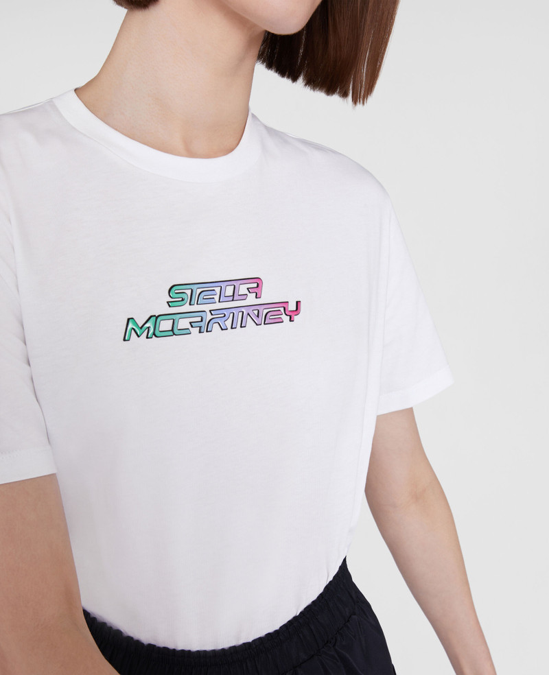 Gel Logo Cotton T-Shirt 4
