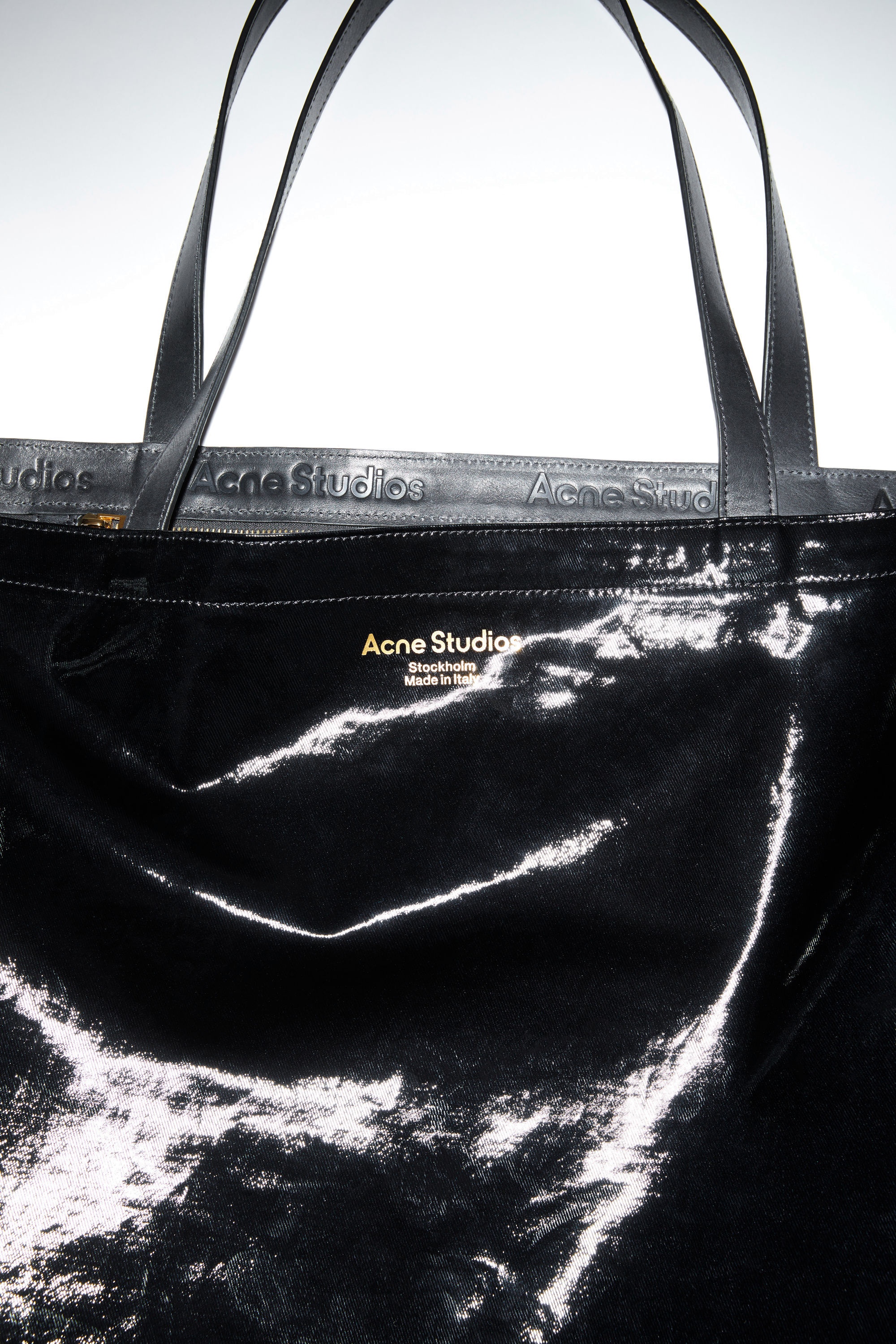 East-West tote bag - Black - 5