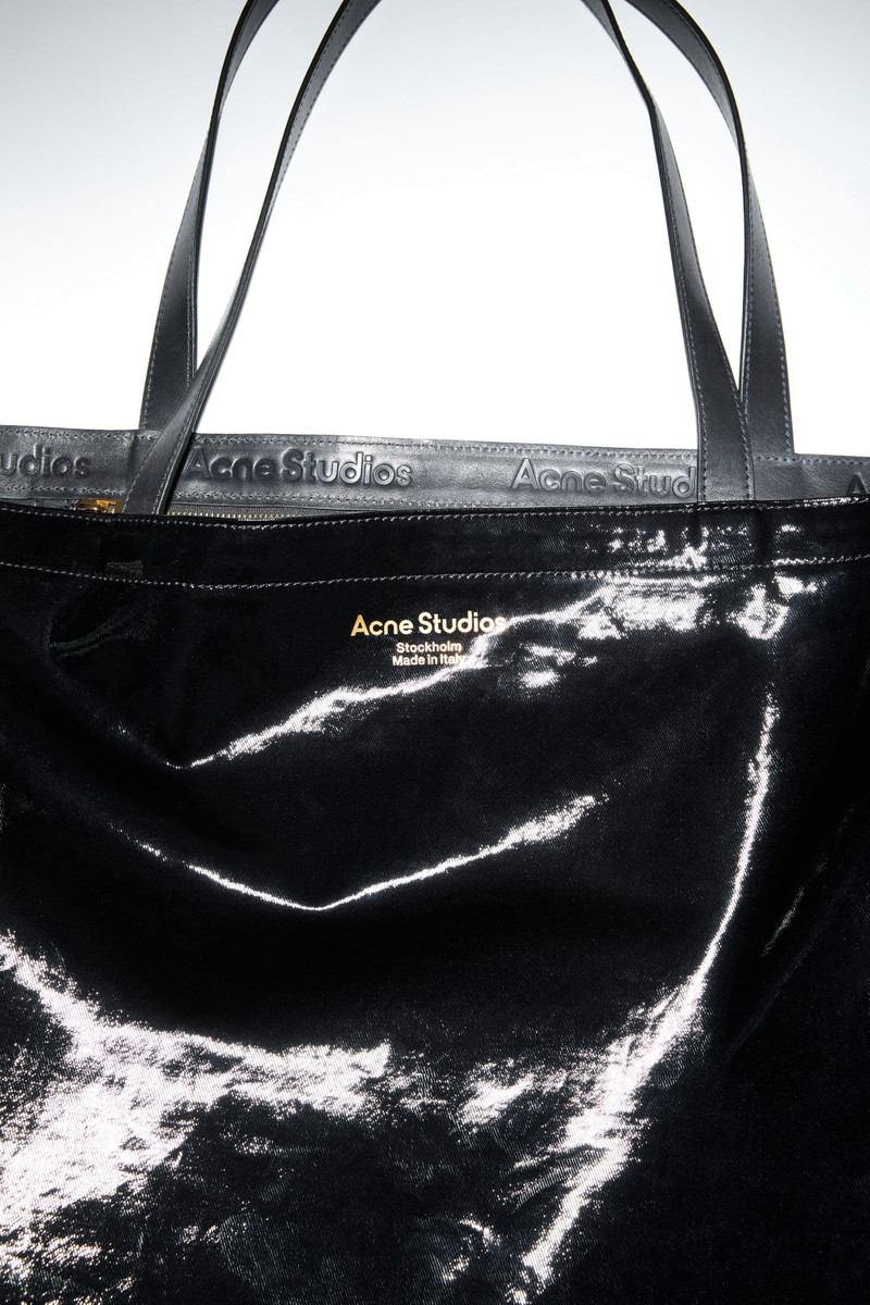 East-West tote bag - Black 5