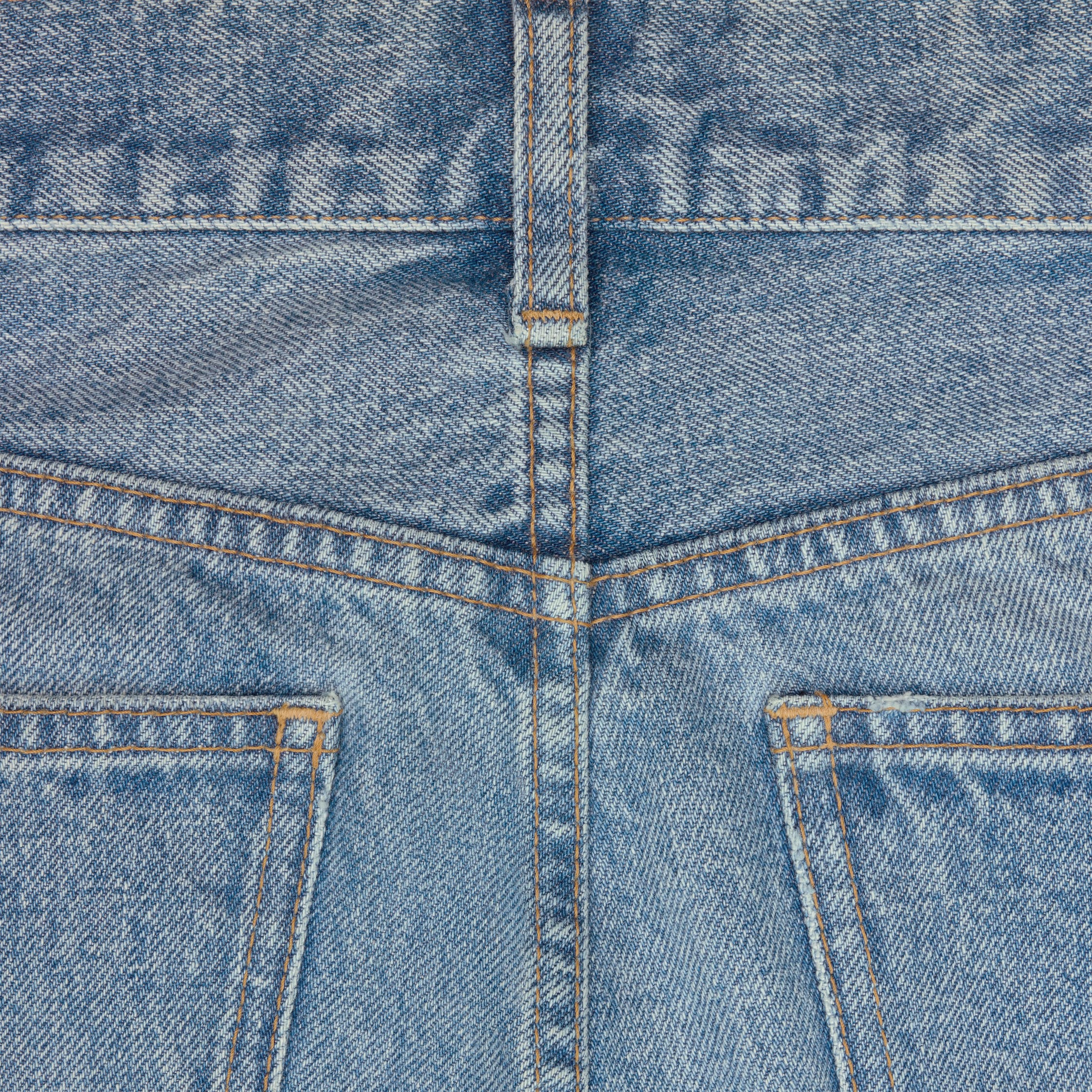 marco jeans in steel blue wash denim - 4