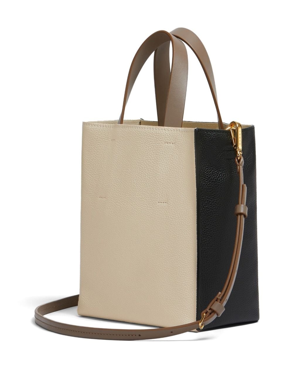 contrasting tote bag - 3