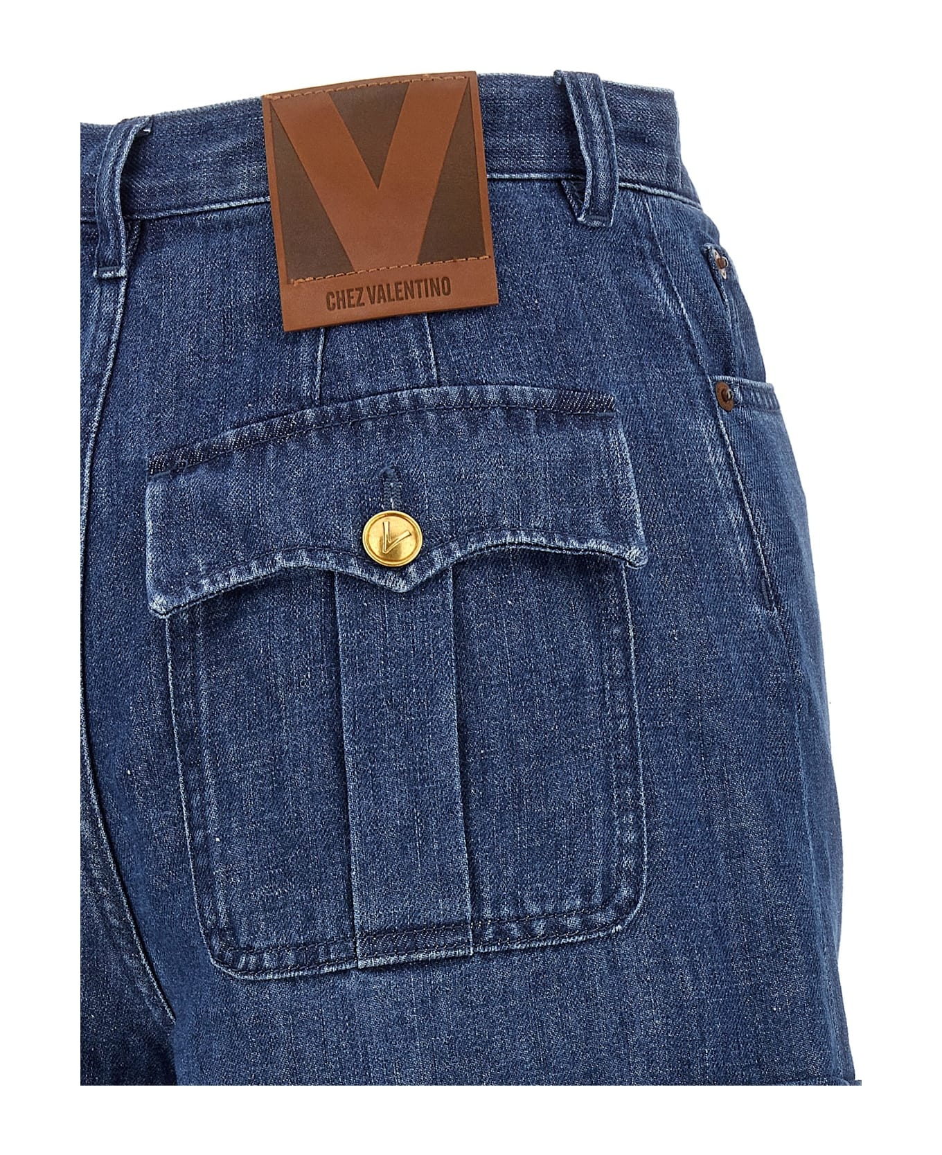 Valentino Garavani Denim Shorts - 4