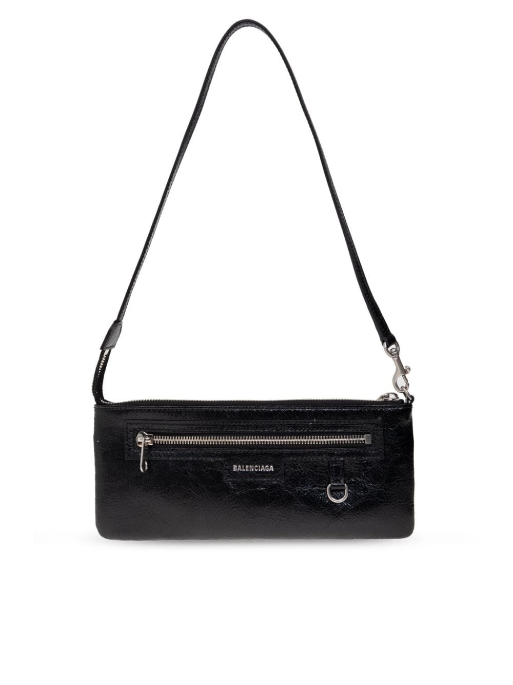 logo-print shoulder bag - 3