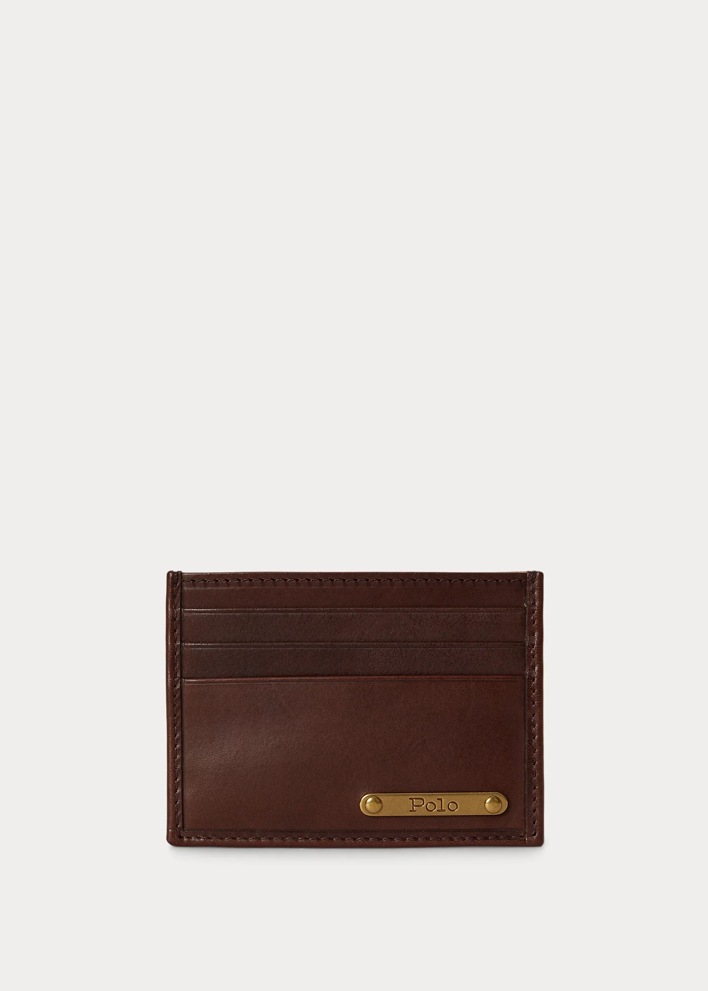 Burnished Leather Card Case - 1