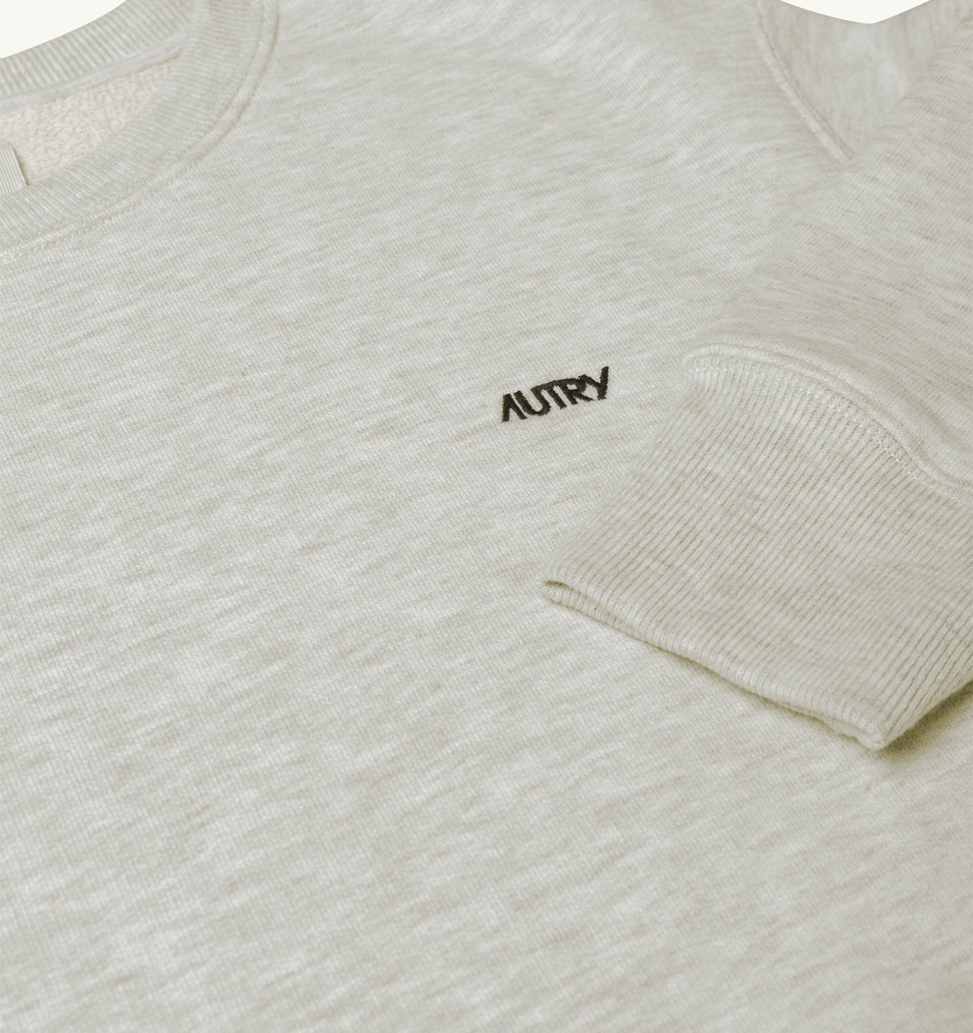 EMBROIDERED AUTRY LOGO CREWNECK SWEATSHIRT WOMAN - 4