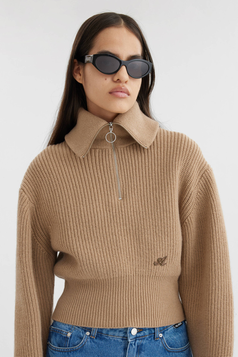 Axel Arigato Desert Half-Zip Sweater outlook