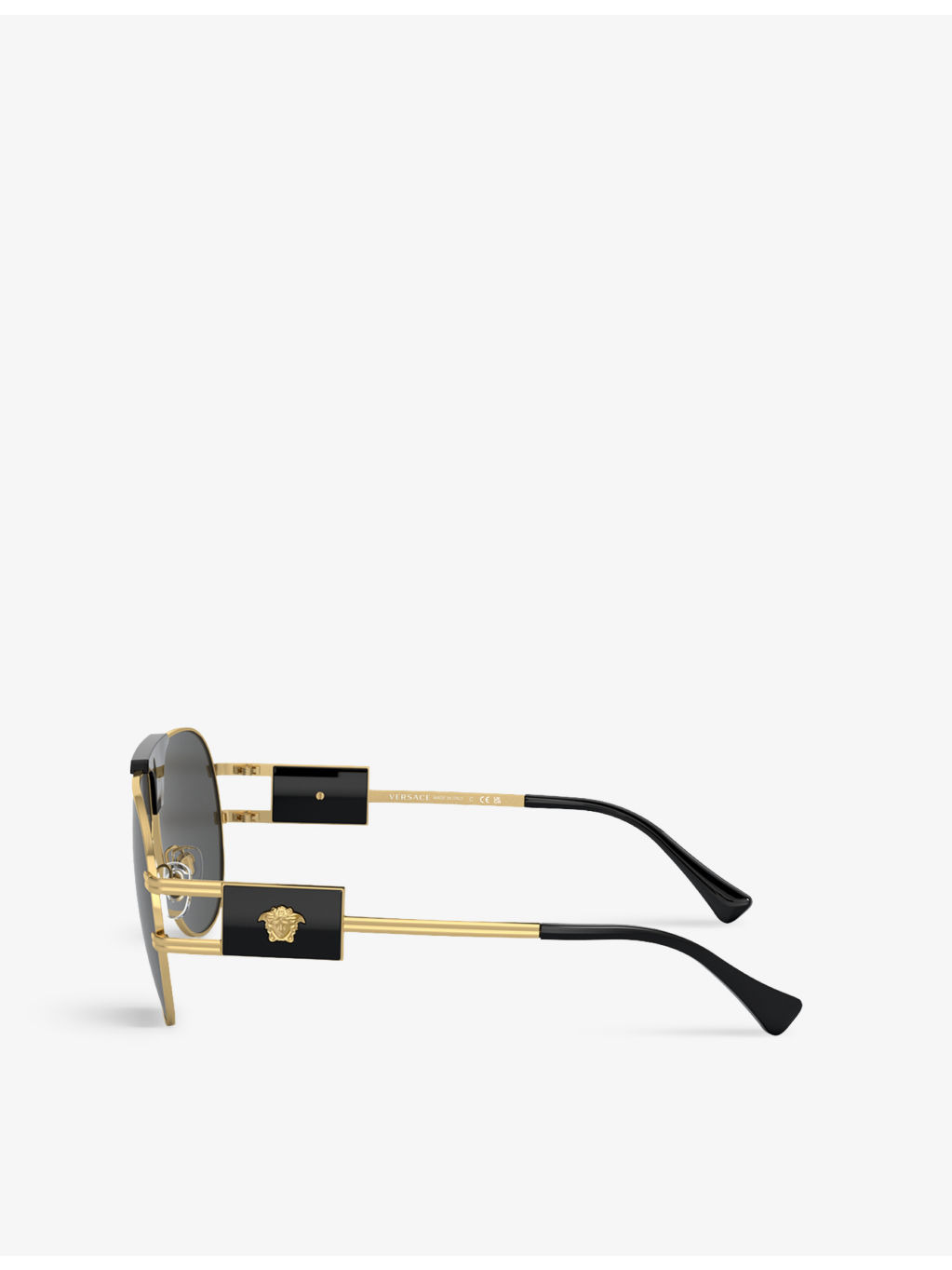 VE2252 aviator-frame steel sunglasses - 3