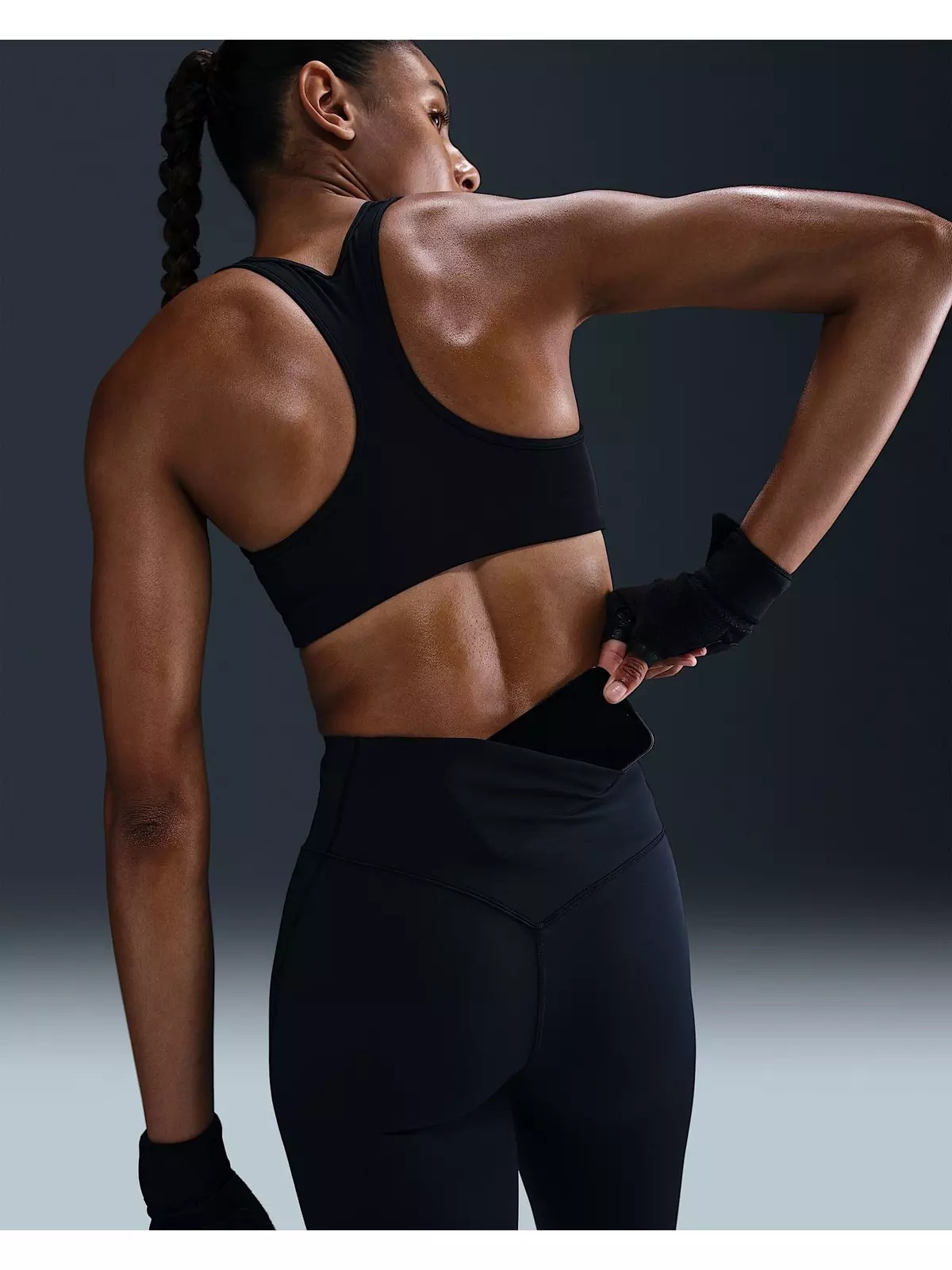 Women's Universa Med-Support High-Waisted Full-Length Leggings w/ Pockets -Black - 6