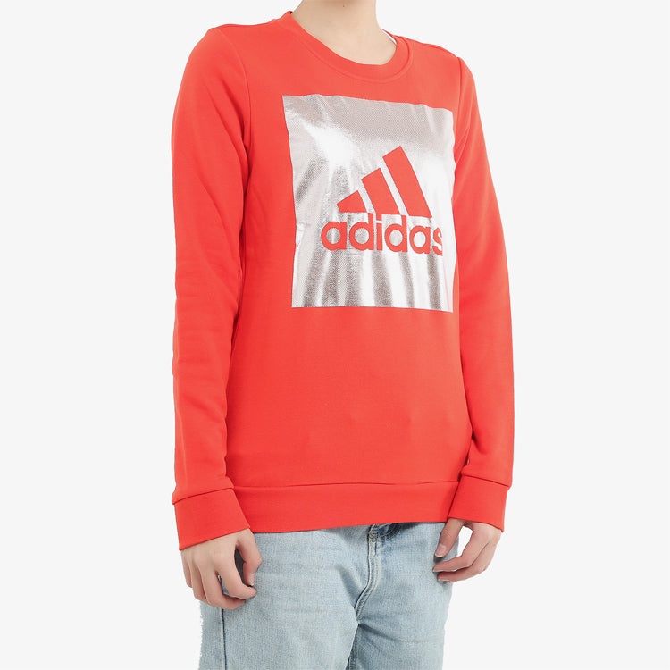 (WMNS) adidas G Crew Foil Bos 'Red' BS3241 - 4