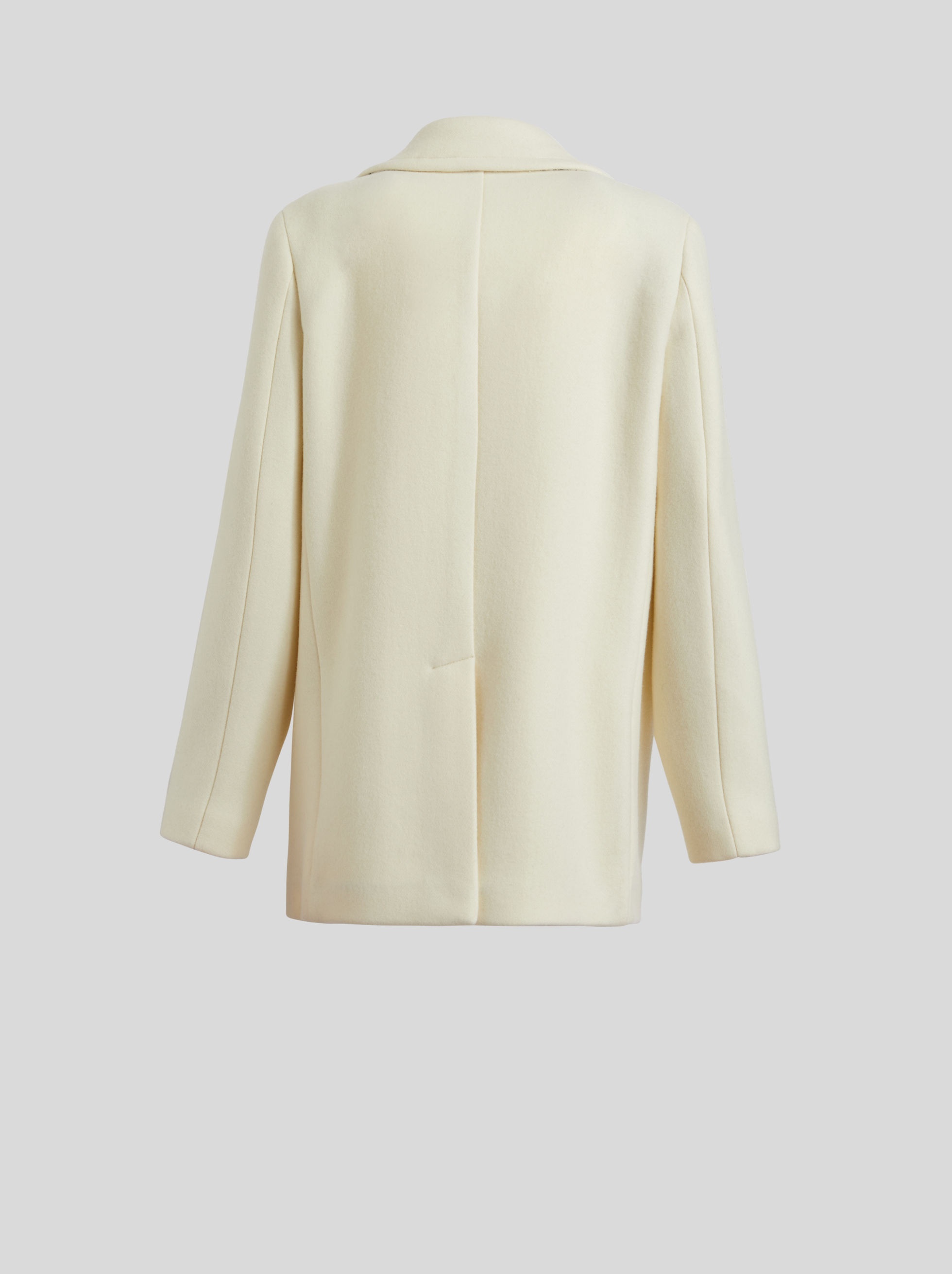 SHORT WOOL COAT - 5