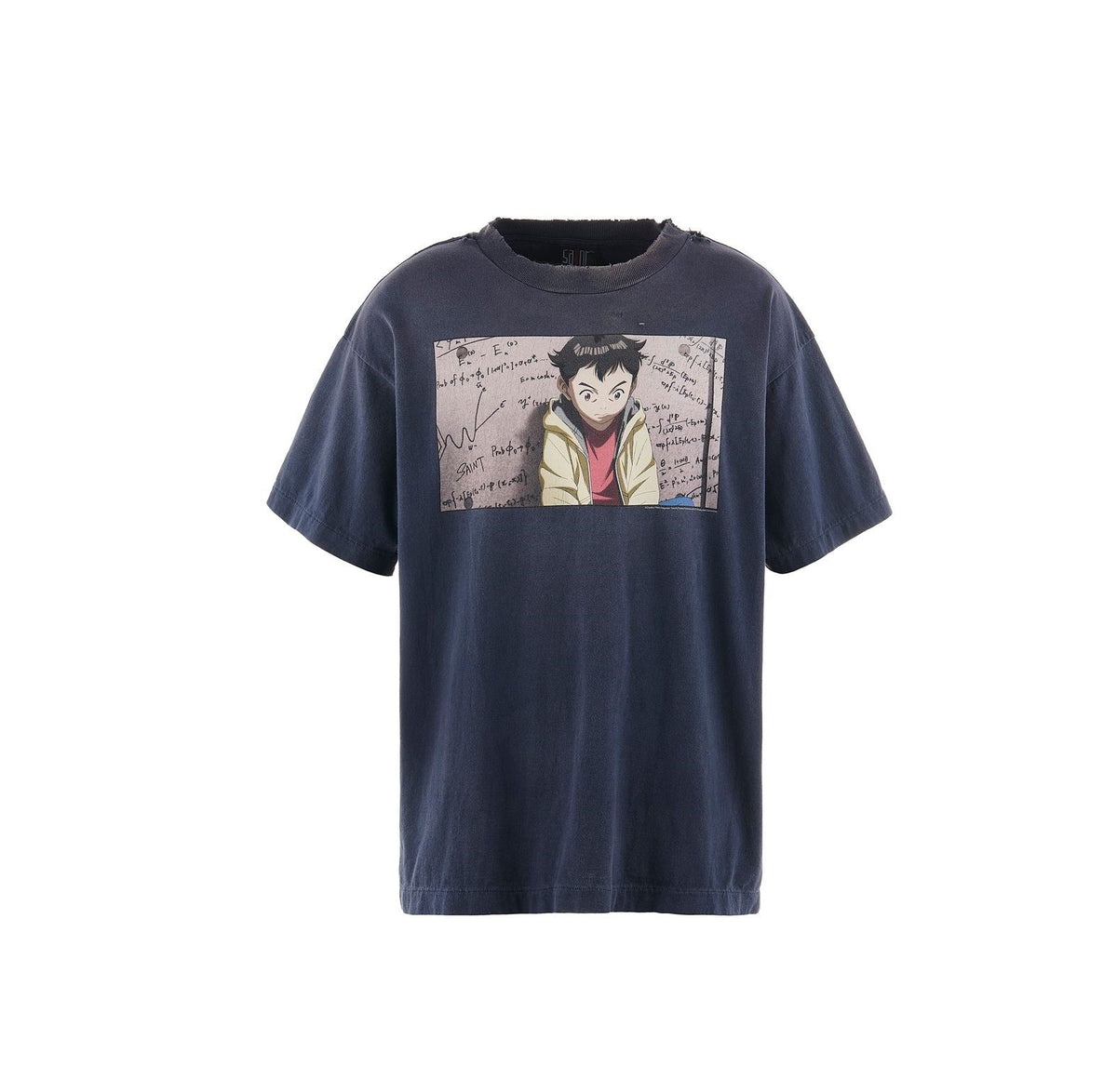 PLUTO SHORT SLEEVE T-SHIRT (NAVY) - 1