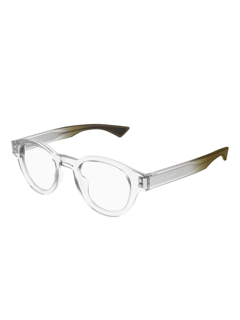 SAINT LAURENT round-frame glasses outlook