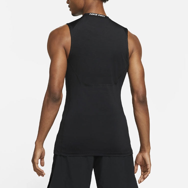 Nike Big Logo Tight Breathable Sleeveless Vest Black DD1989-010 - 4