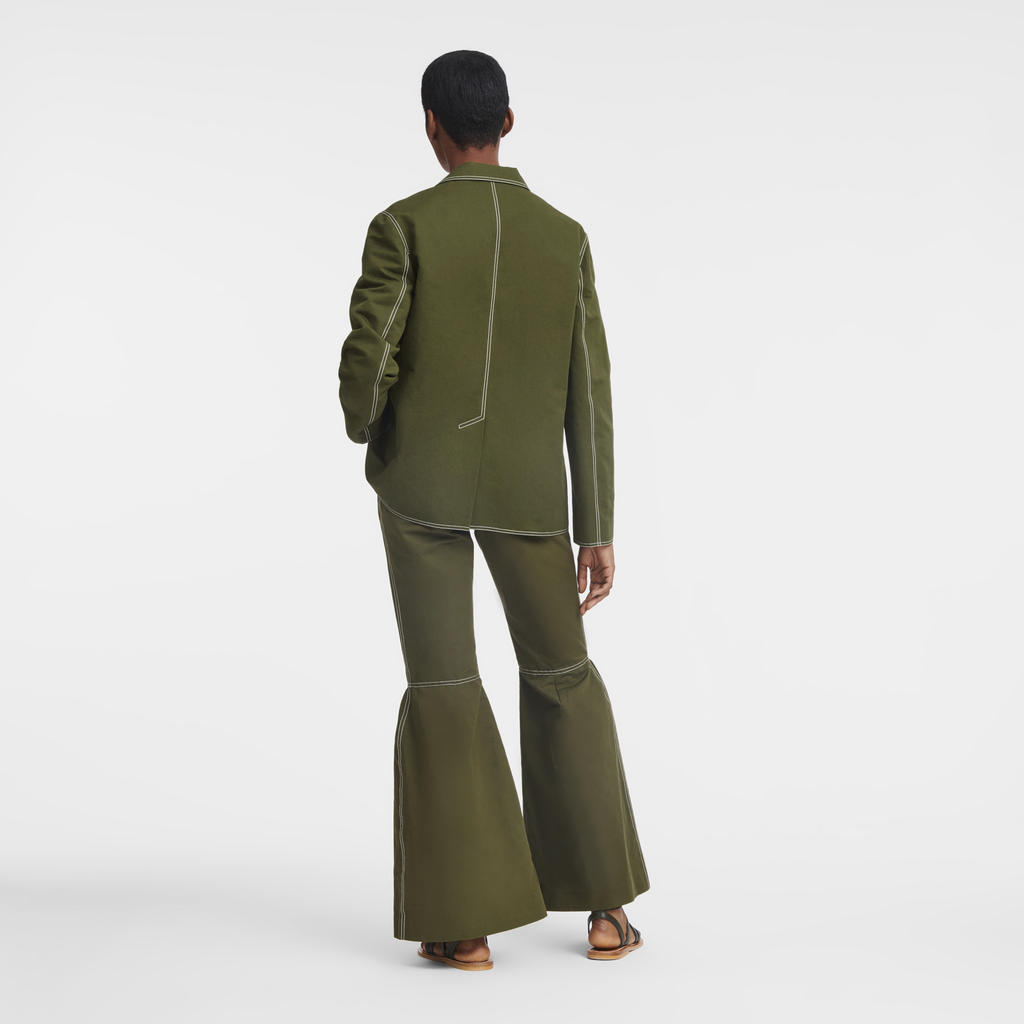 Jacket Khaki - Gabardine - 3