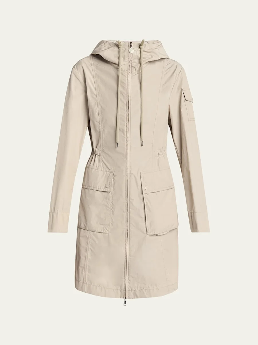 Laerte Long Hooded Parka - 1