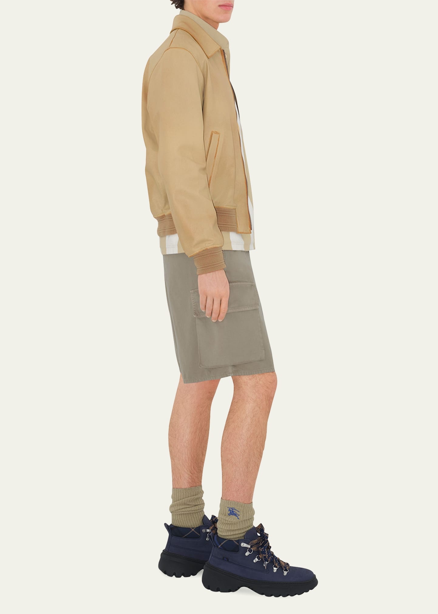 Men's Twill Cargo Shorts - 4