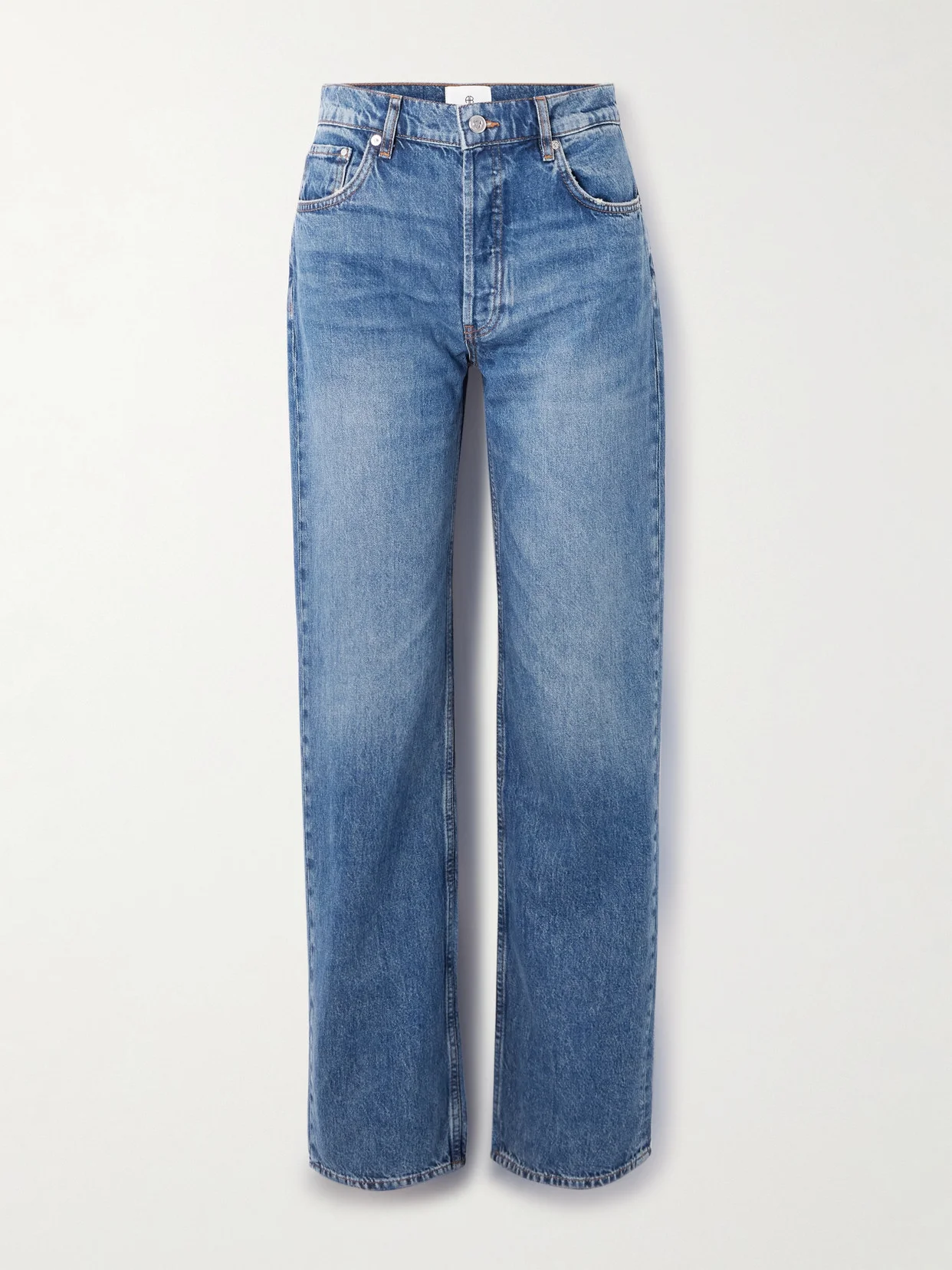 Gavin High-rise Wide-leg Jeans - 1