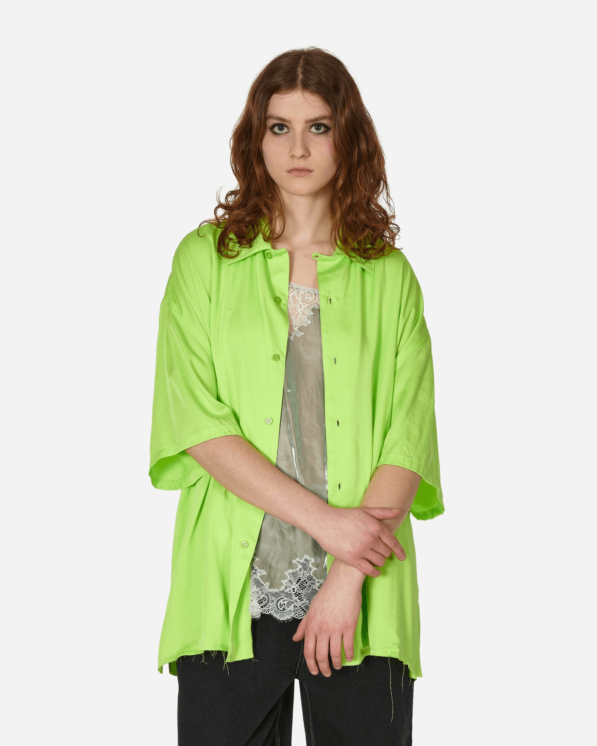Camisole Shirt Lime / Irridescent - 2