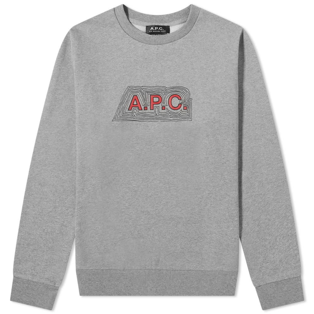 A.P.C. James Logo Crew Sweat - 1