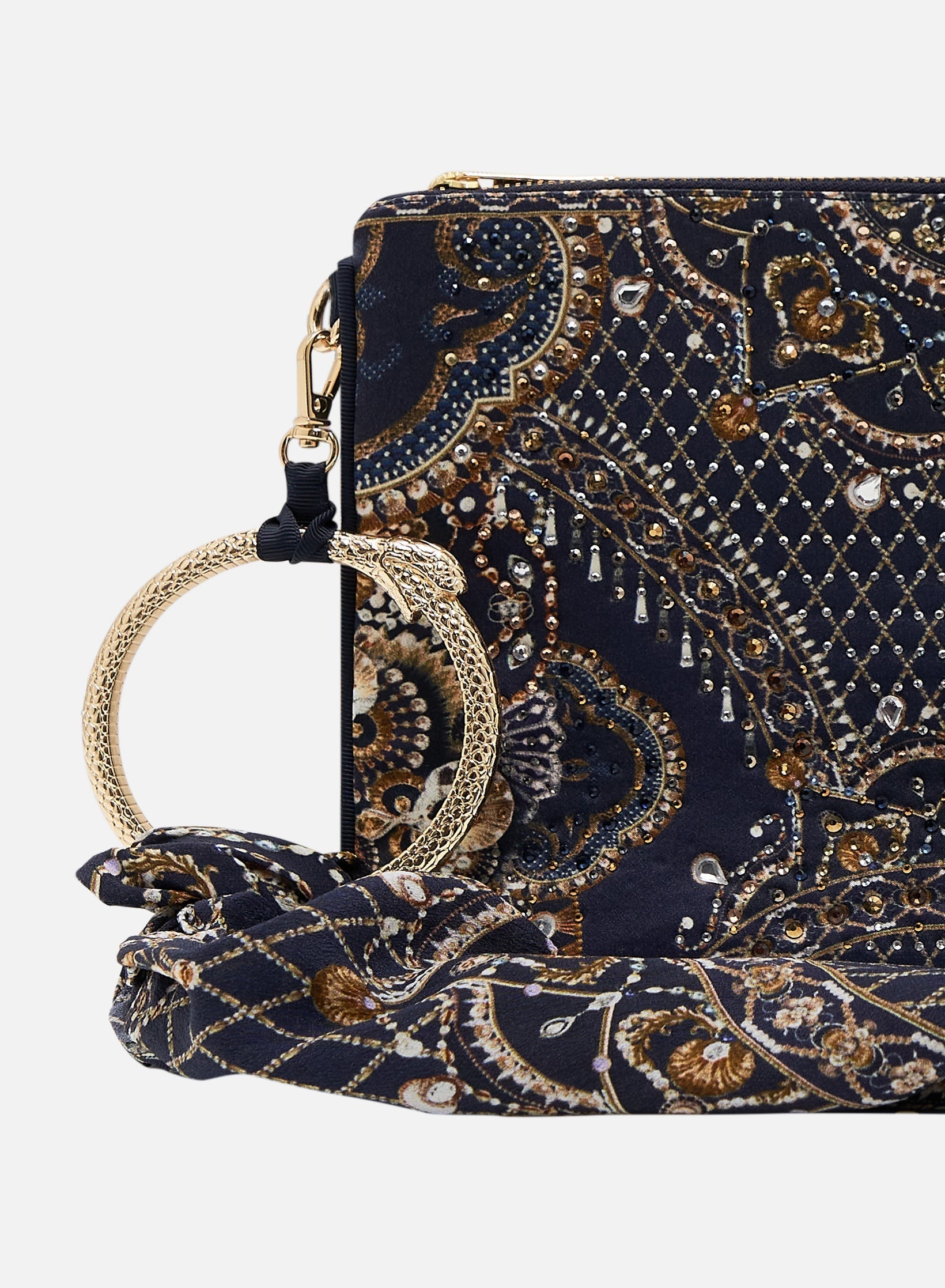 RING SCARF CLUTCH - 3