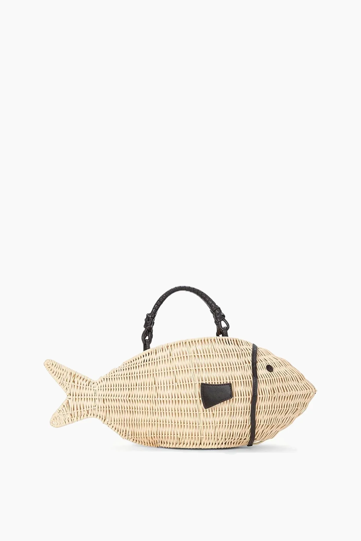 Cleo Fish Bag in Natural - 1