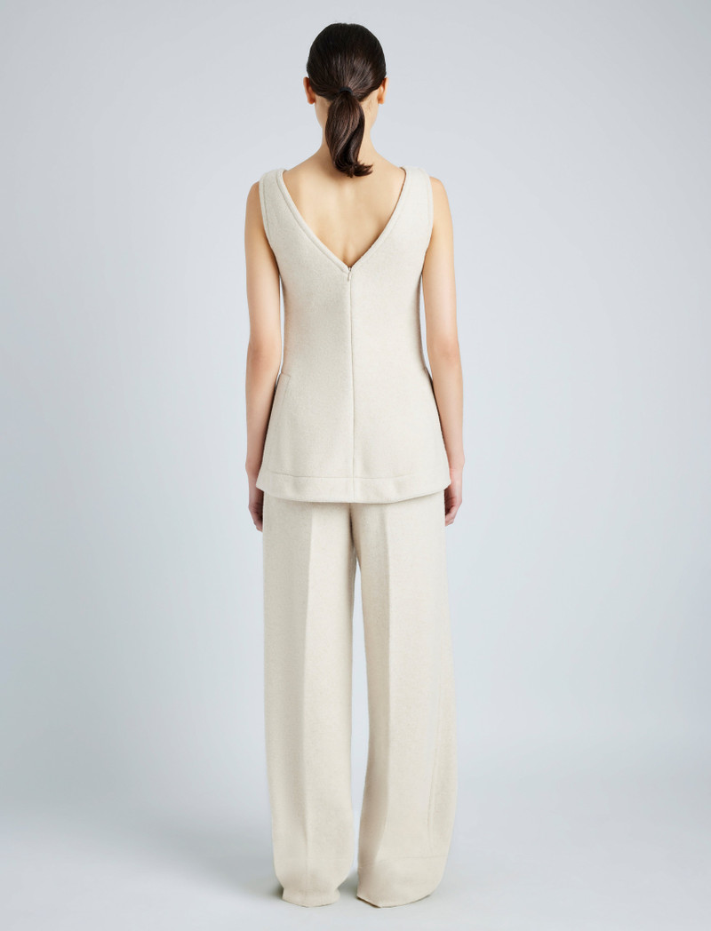 Violet Pant 에 Wool 저지 4