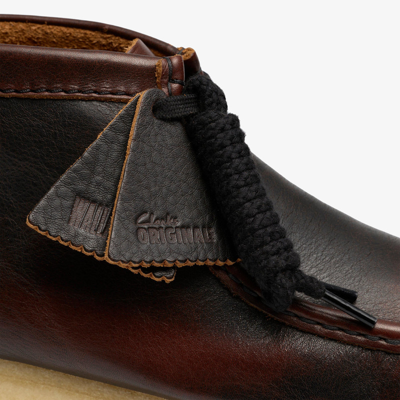 Wallabee Boot Dark Tan Combination 7