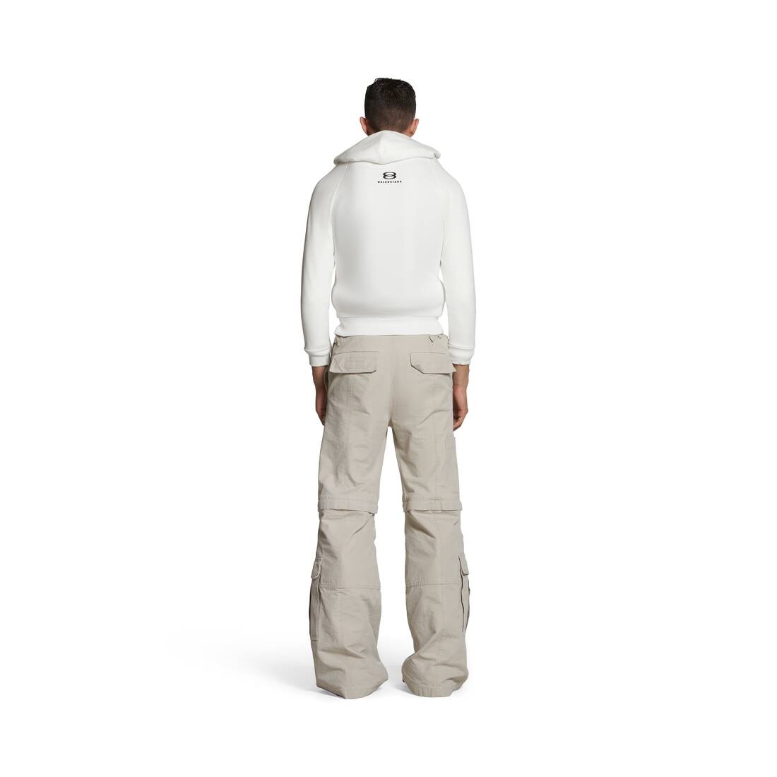 Unity Sports Icon Inflatable Zip-up Hoodie Medium Fit in White/black - 4