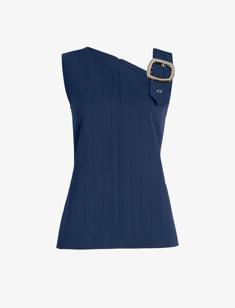 Marin Top in Technical Nylon Jacquard 1