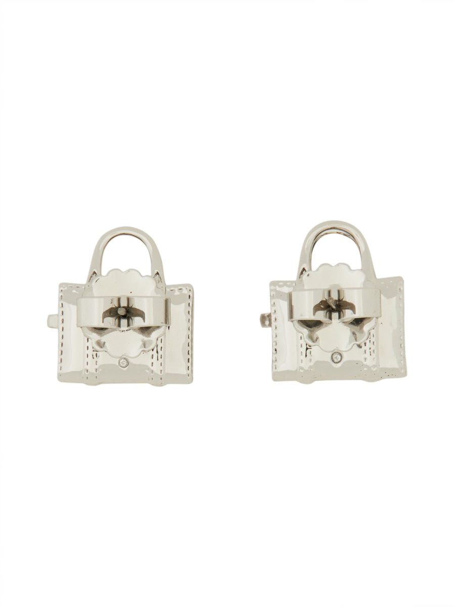 Marc Jacobs Women Orecchini A Perno "The Tote Bag Stud" - 2