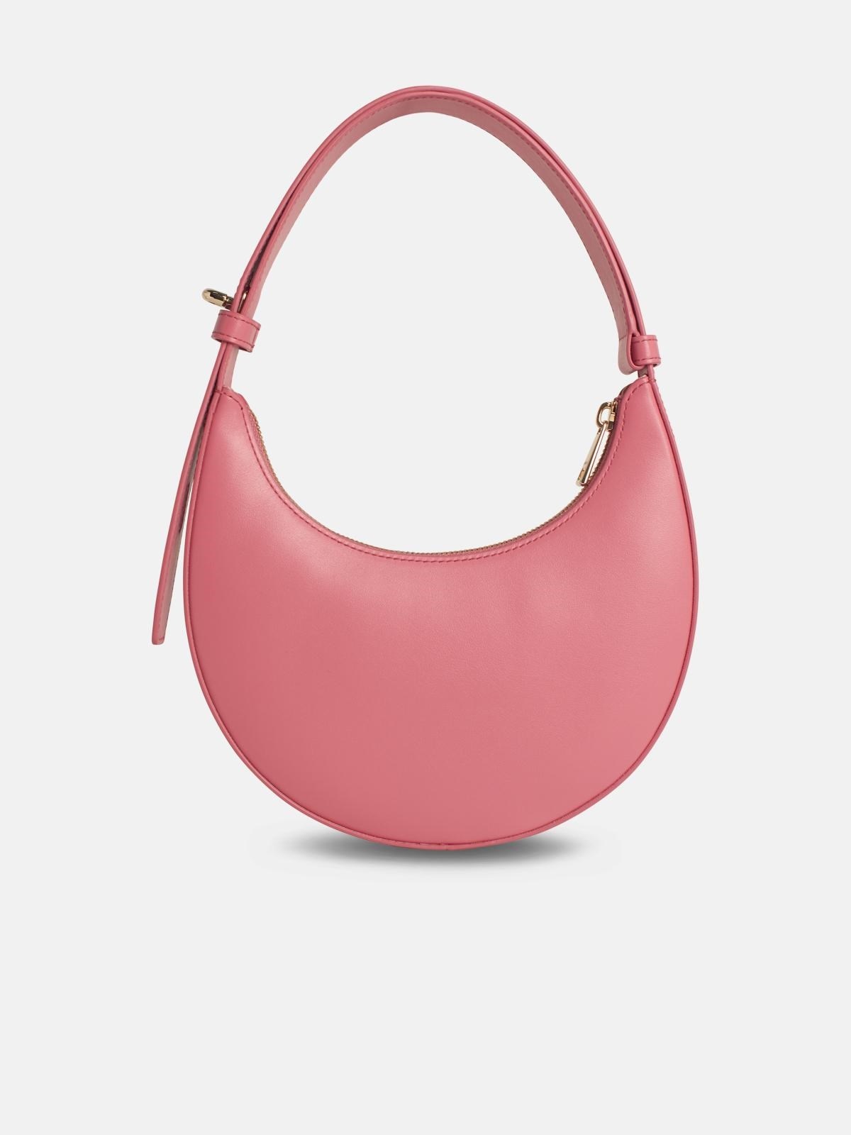 'DELIZIA' MINI BAG IN PINK LEATHER - 3