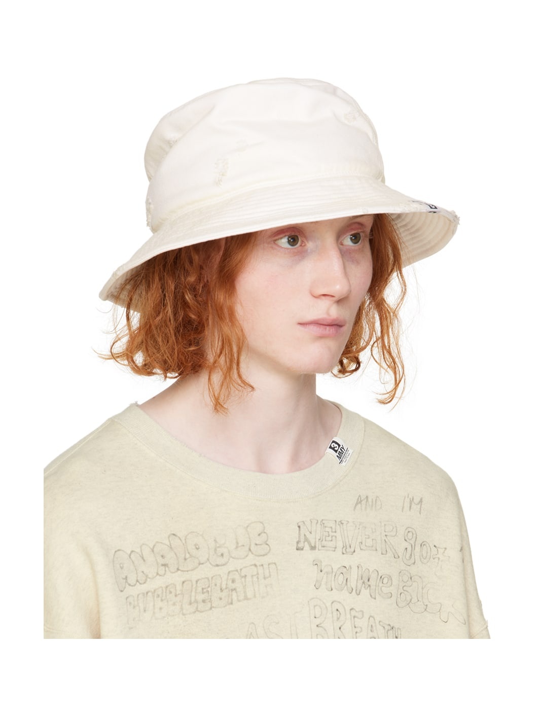 White CA4LA Edition Bucket Hat - 2