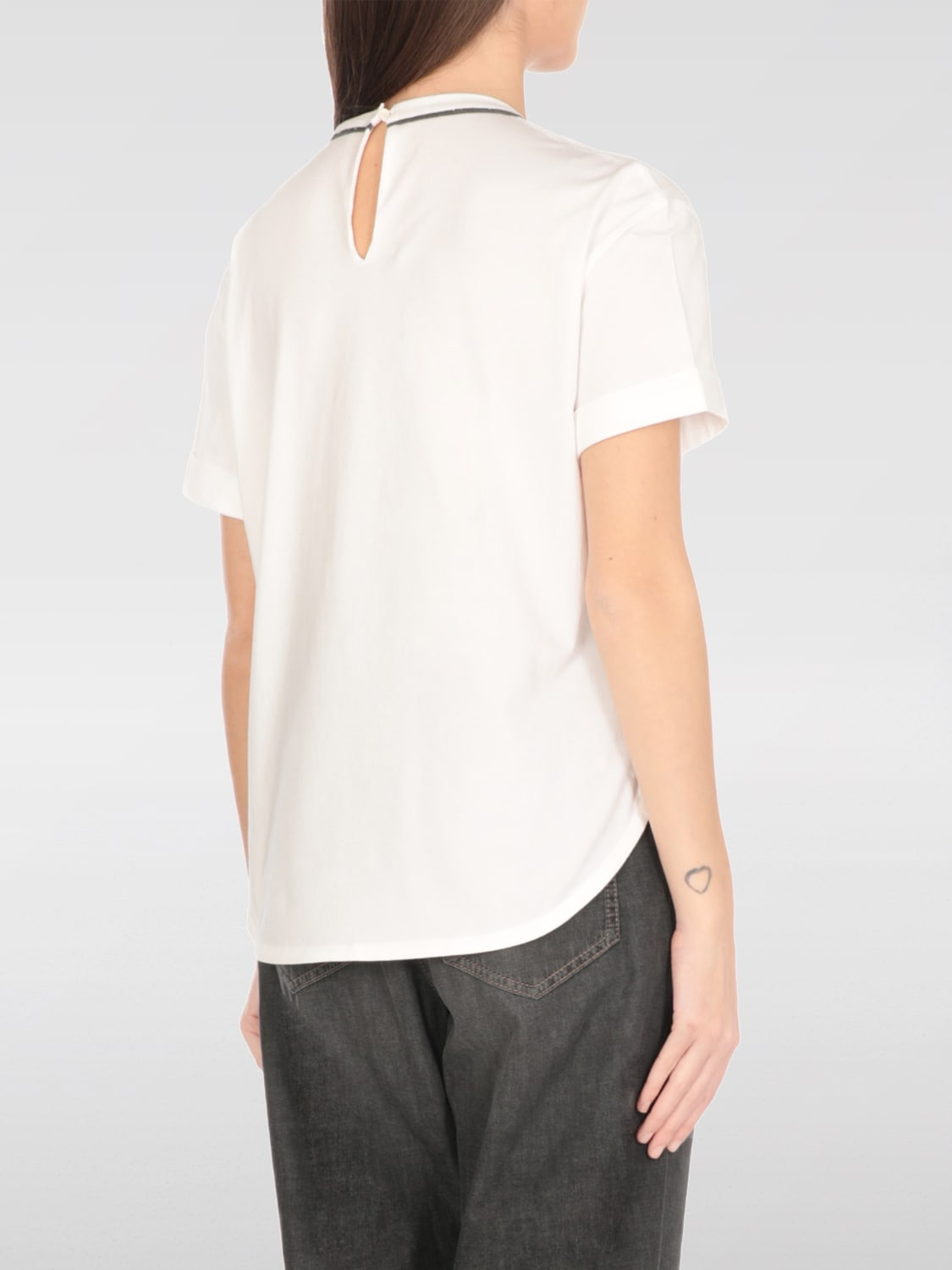 T-shirt woman Brunello Cucinelli - 3