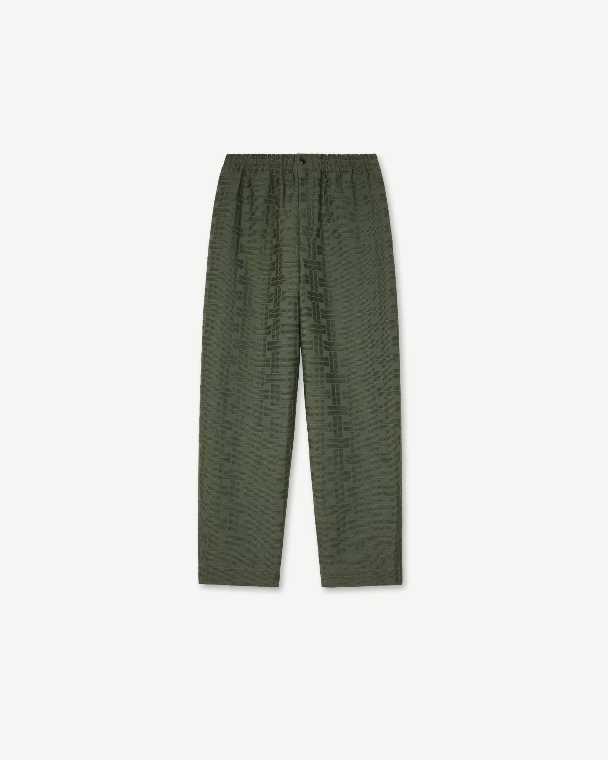 'KENZO Weave' jogpants in cotton jacquard - 1