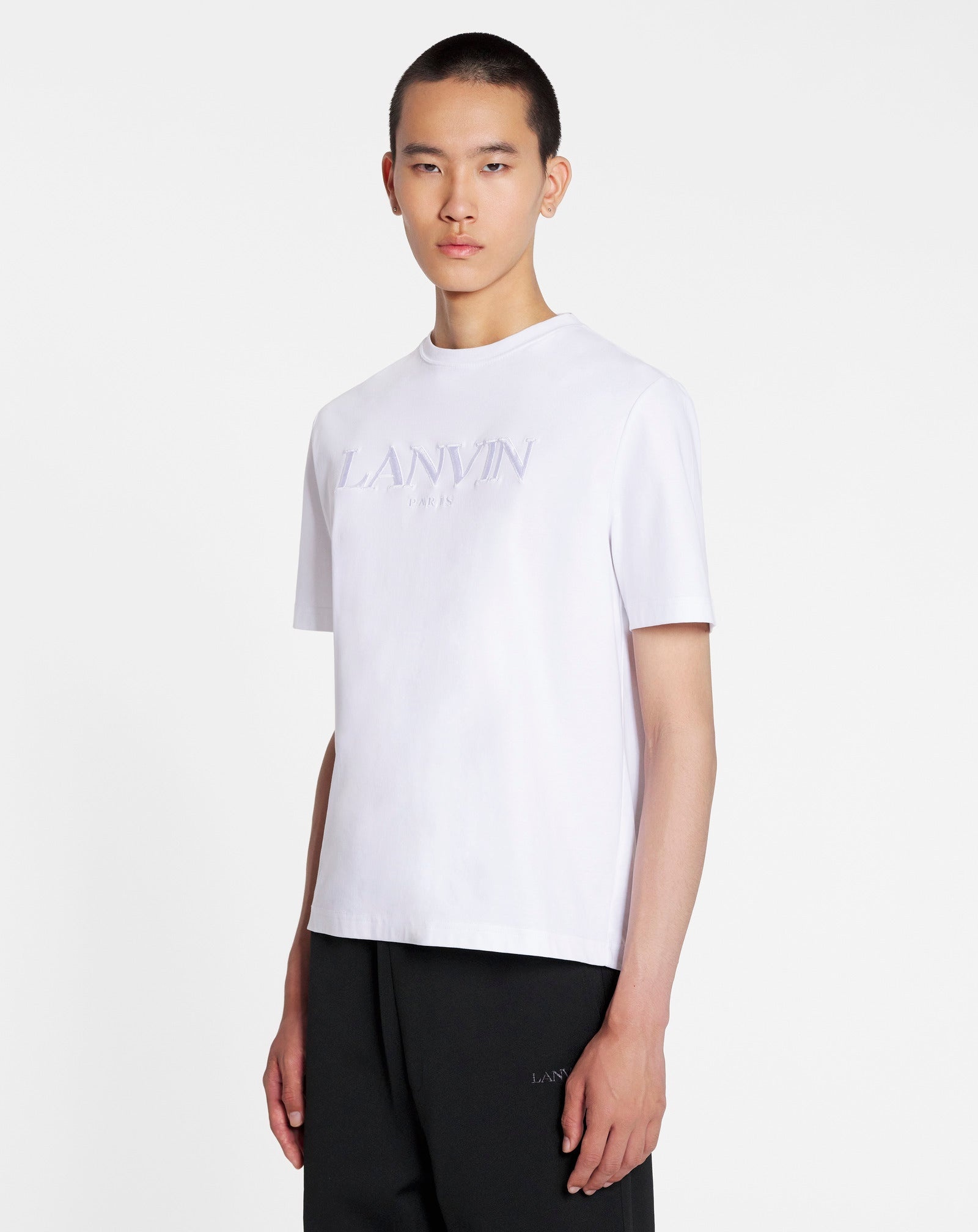 LANVIN EMBROIDERED T-SHIRT - 3