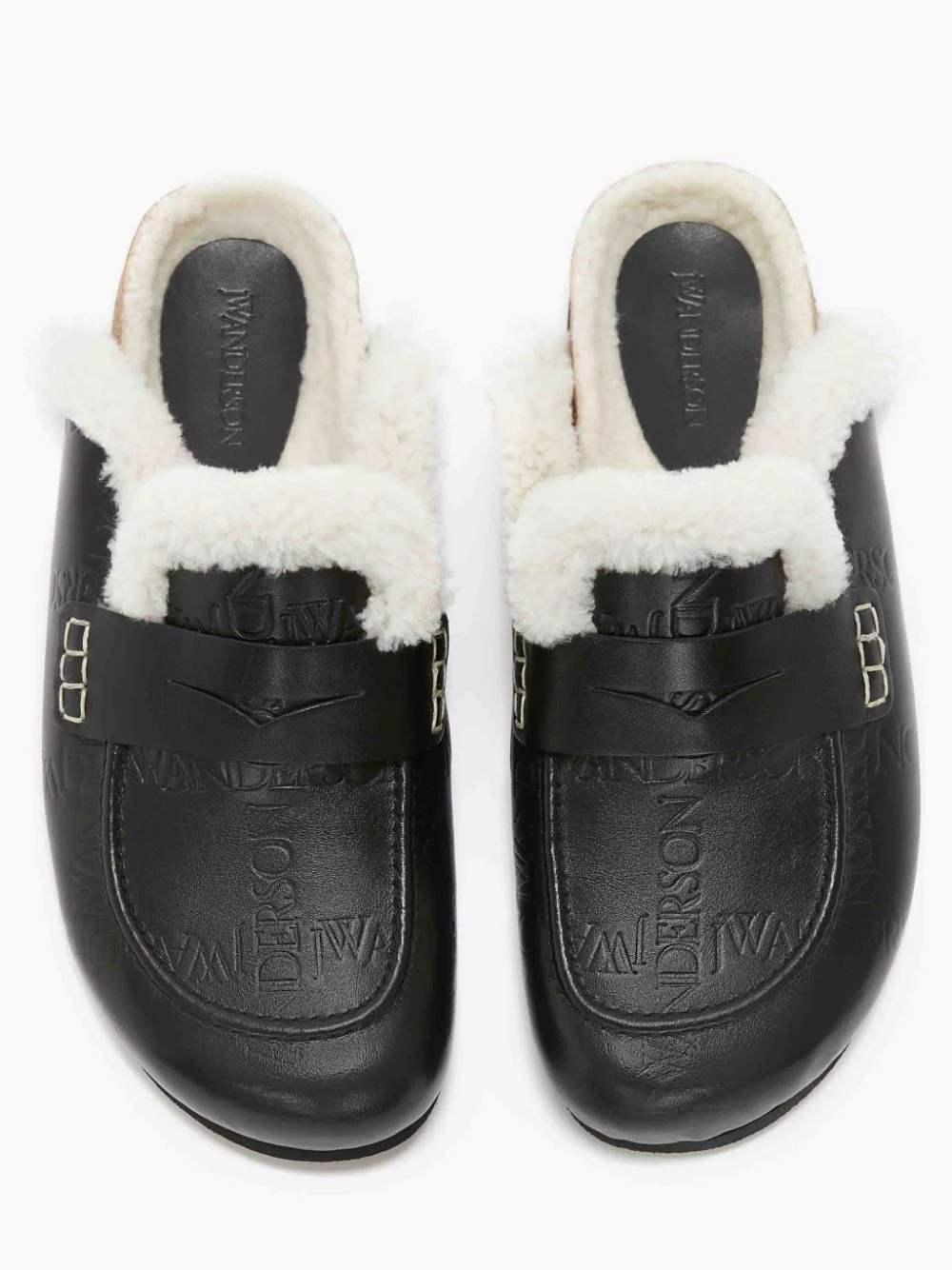 MEN'S SHEARLING LOAFER MULE - 4