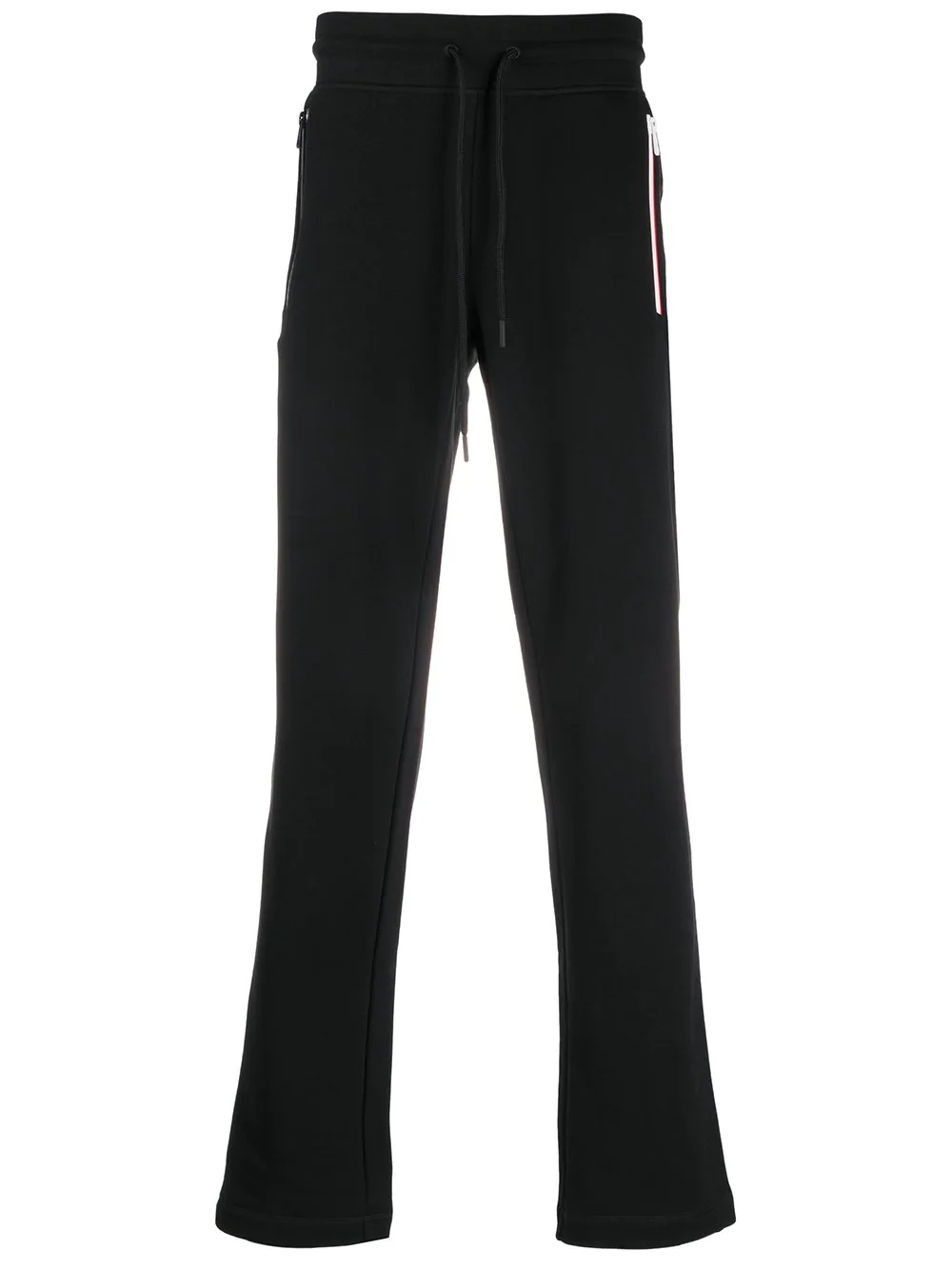 straight leg track pants - 1