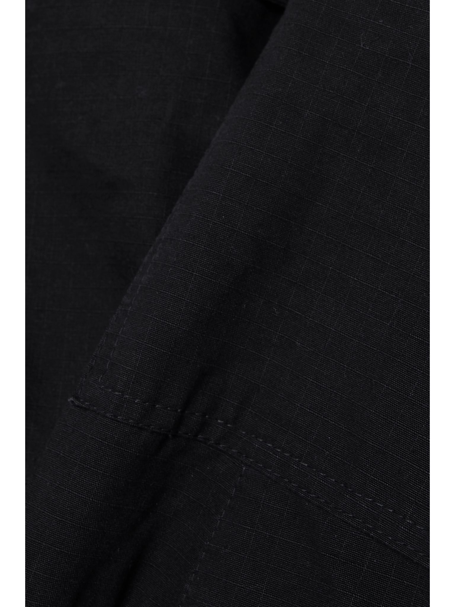 Paneled cotton-ripstop cargo pants Black - 4