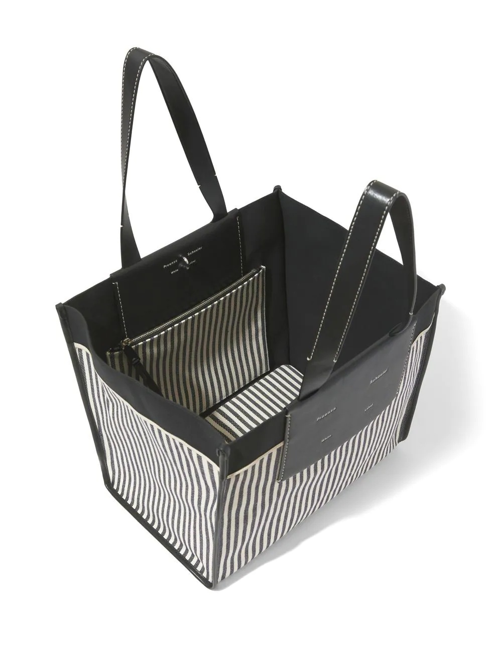 XL Morris Two Tone Stripe Tote - 5