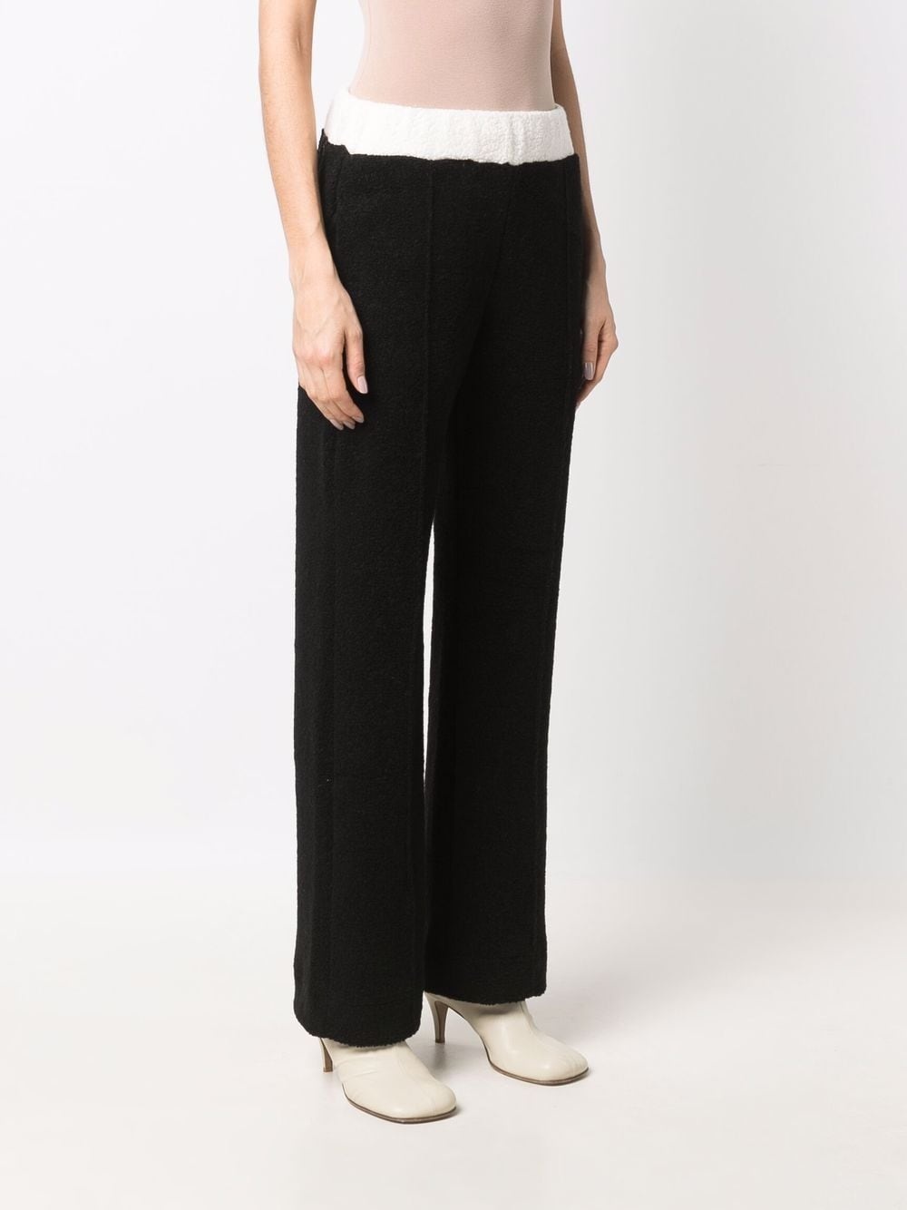 contrast waistband track pants - 3